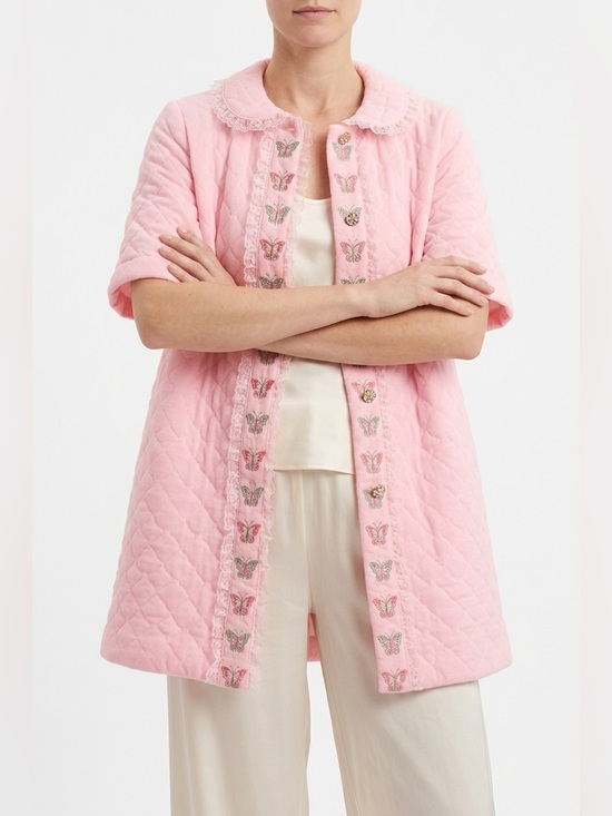 Vintage Other - Vintage 60s quilted robe